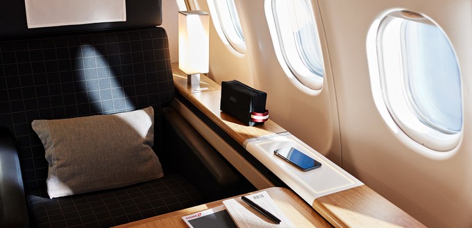 Die First Class: Der Komfort soll jetzt dem in der Boeing 777 entsprechen.