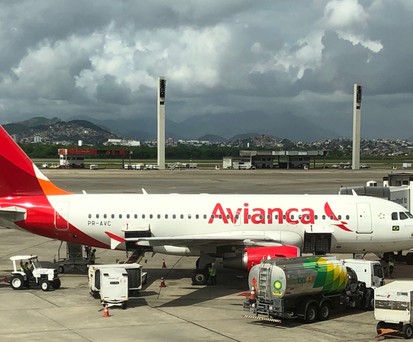 Avianca-Jet in Rio de Janerio:  Wie groß ist die Flotte noch?