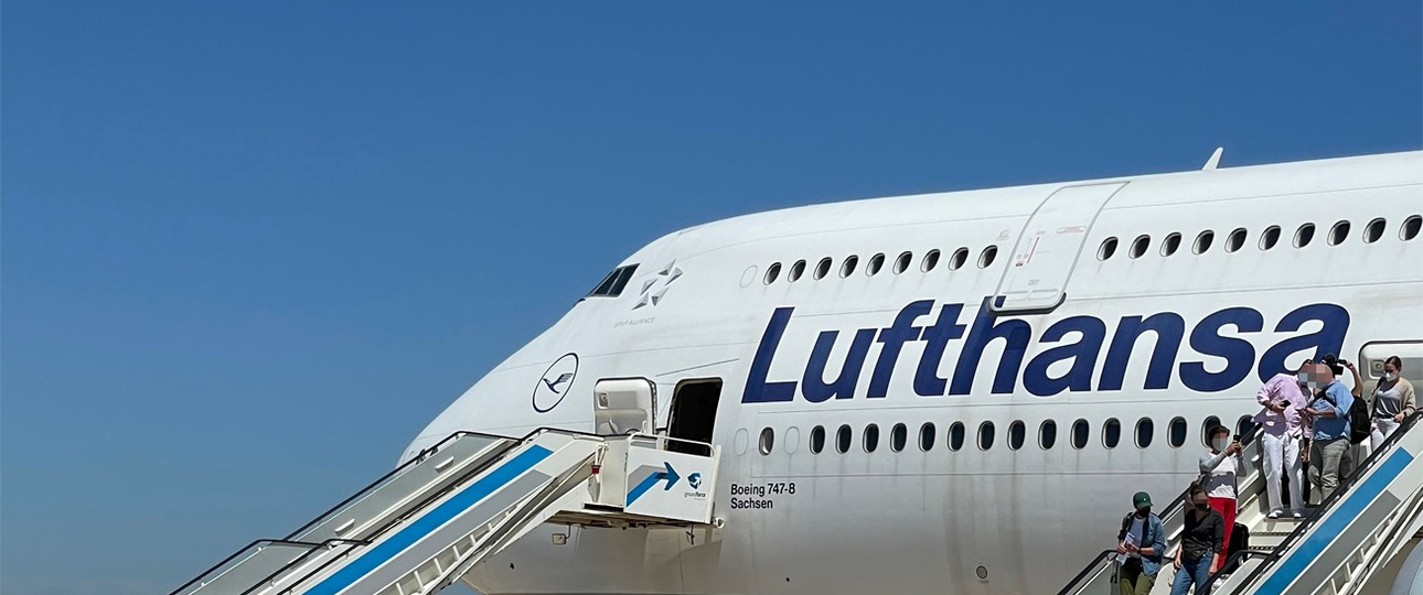 Boeing 747-8 auf Mallorca: In den Osterferien schickt Lufthansa wieder ihren Jumbo auf die Insel.