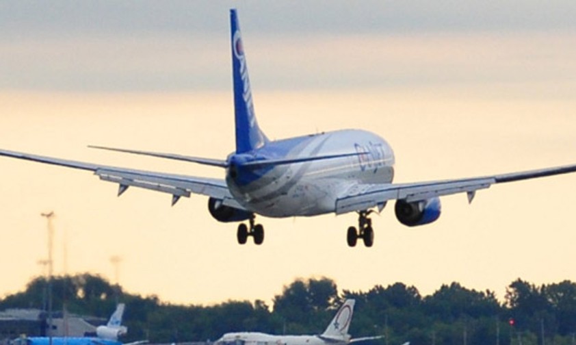 Boeing 737 von Canjet: Sie fliegt wohl nie wieder.