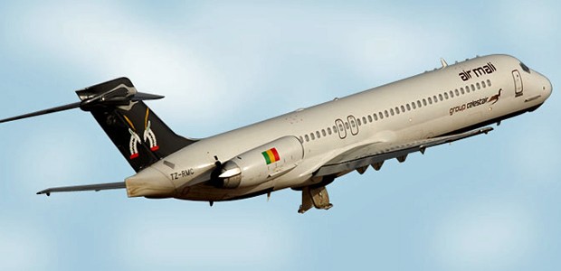 McDonnell Douglas MD-87 von Air Mali: Bleibt am Boden.