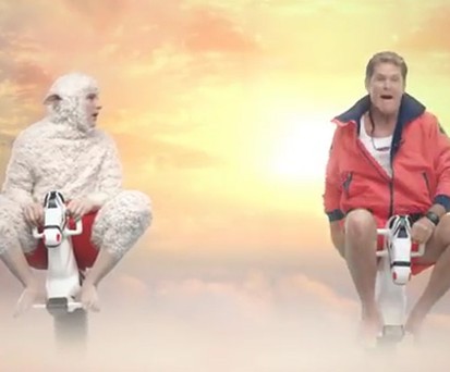 Was gibt es Schöneres als einen Ausritt mit David Hasselhoff?