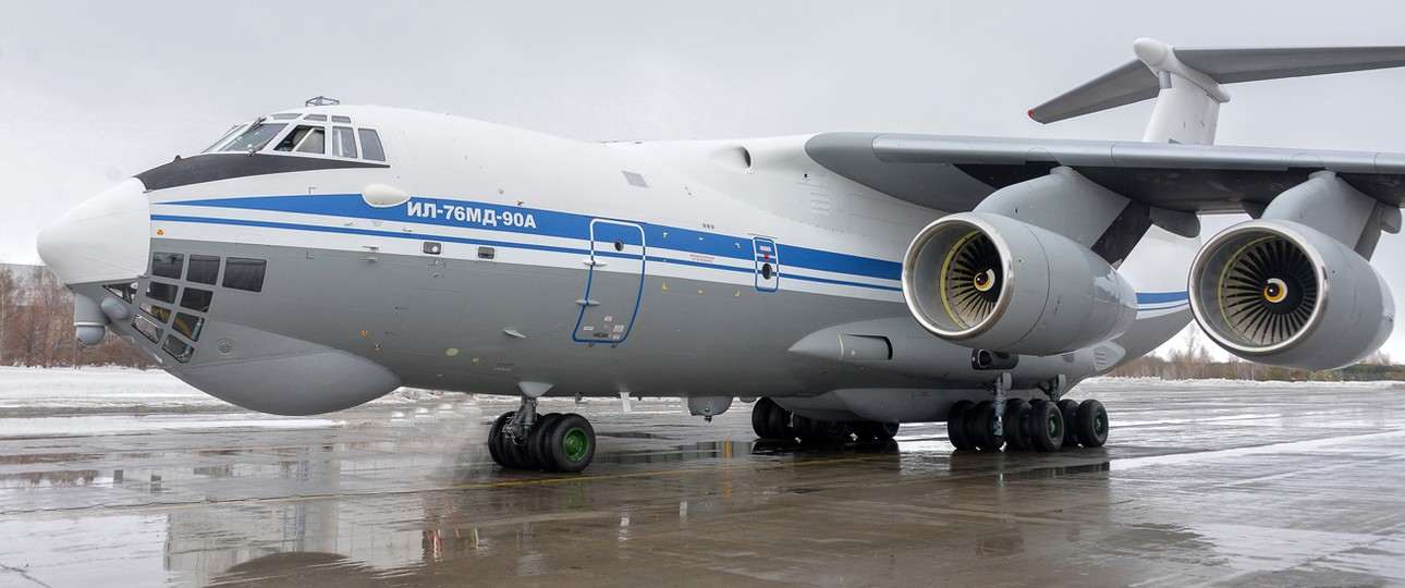 Ilyushin il-76 MD-90A: Zwischenfall bei einem Test.