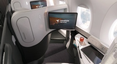 Der Vantage-Nova-Sitz von Thompson Aero Seating: Wird auch bei Thai AIrways eingesetztw erden.