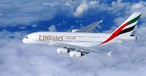 A380 von Emirates: Über dem Atlantik fiel ein Triebwerk aus.
