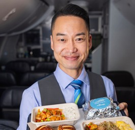 Flugbegleiter von Alaska Airlines: Neun Prozent der Beschäftigen in der Kabine waren zeitweise obdachlos.