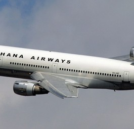 DC 10 der ehemaligen Ghana Airways: nun soll es nachhaltig klappen.