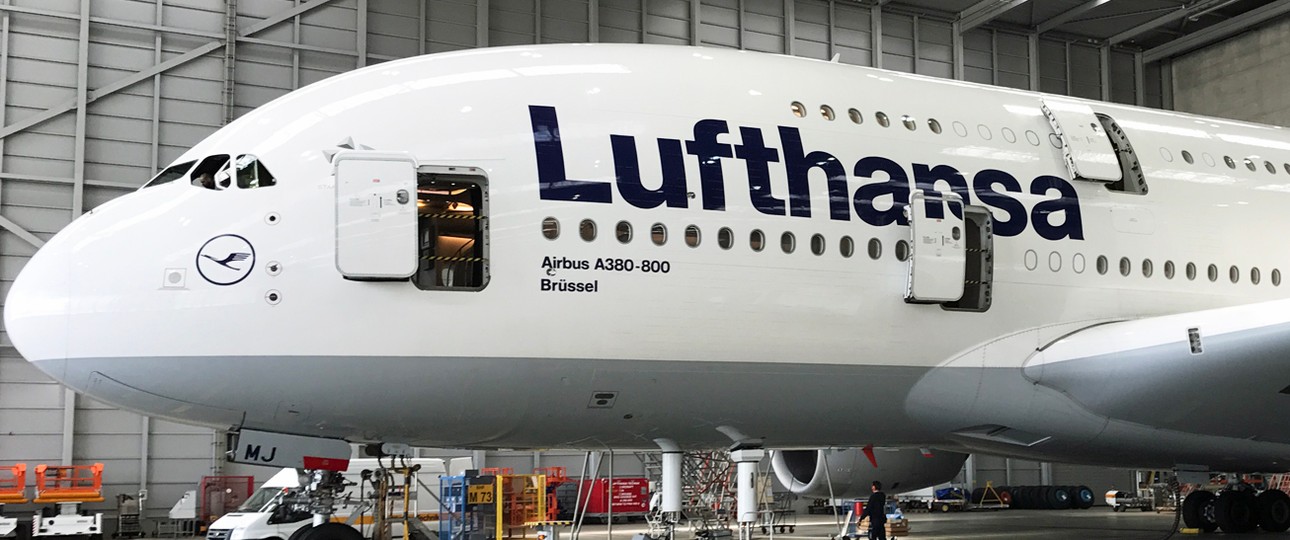 Airbus A380 von Lufthansa: Muss vielleicht doch nicht für immer geparkt bleiben.