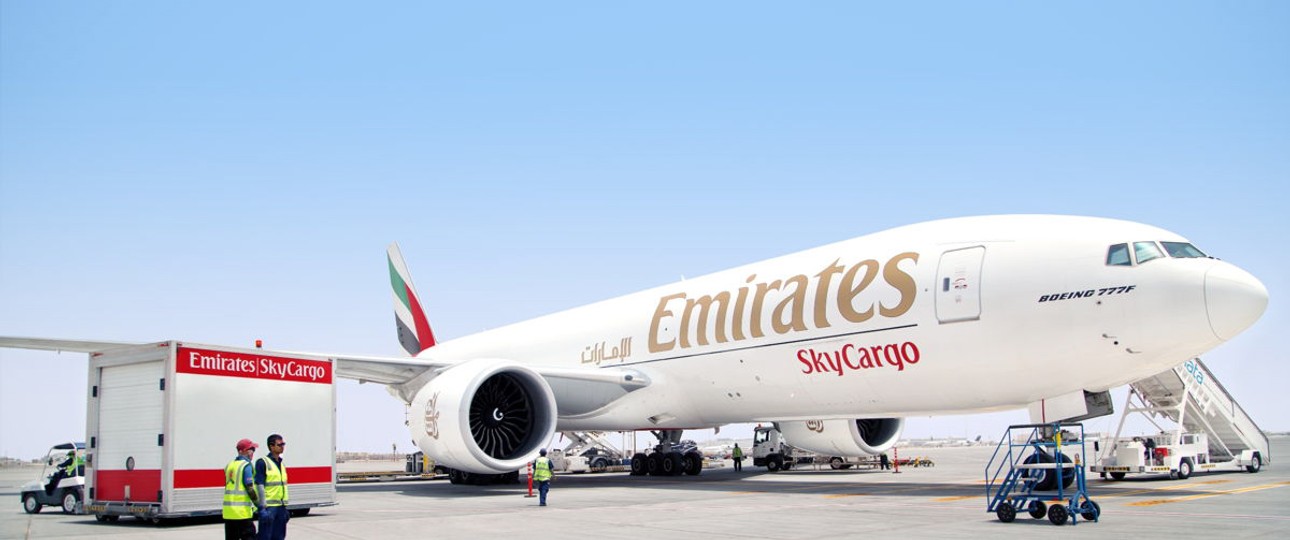 Platz 4: Emirates, Dubai - 9569 Millionen  Tonnenkilometer