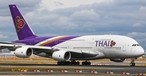 Thai Airways International: Die angeschlagene Fluglinie hat kürzlich <a href="https://www.aerotelegraph.com/thai-airways-beendet-kapitel-a380-a330-und-747">das Aus der A380 beschlossen</a>.