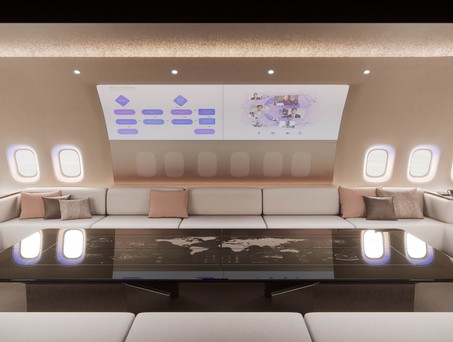 Der neue Social-Bereich in der neuen VIP-Kabine «The BowQ.