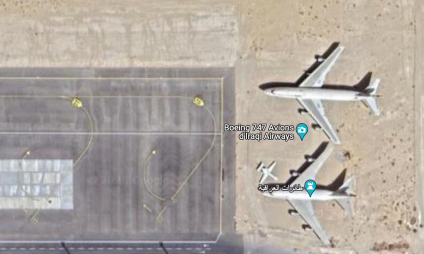 Die beiden Boeing 747 am Airport Tozeur-Nefta: Werden sie doch nicht verschrottet?