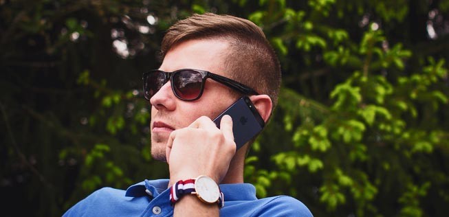 Anruf mit dem Smartphone: Bei Swiss auch an Bord möglich.
