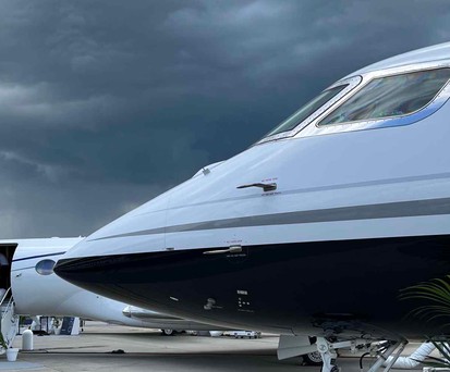 Dunkle Wolken für die Geschäftsluftfahrt in den USA: Präsident Biden will die Steuern drastisch erhöhen.