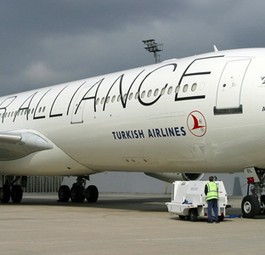 Airbus A340 von Turkish: Nicht mehr groß genug.