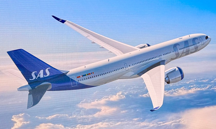Airbus A330 Neo in den Farben von SAS: Ermöglichen neue Ziele.