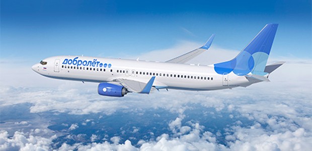 Boeing 737 von Dobrolet: Keine Flüge mehr.
