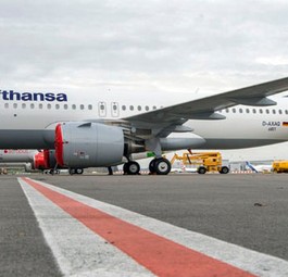 So kam der erste A320 Neo von Lufthansa an