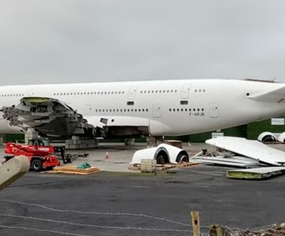 Welche Airbus A380 schon verschrottet wurden