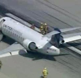 Bombardier Canadair CRJ200 von Skywest: Nichts passiert.