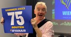 Ryanair-Chef Michael O’Leary: Nur 75 Strecken ab Wien.