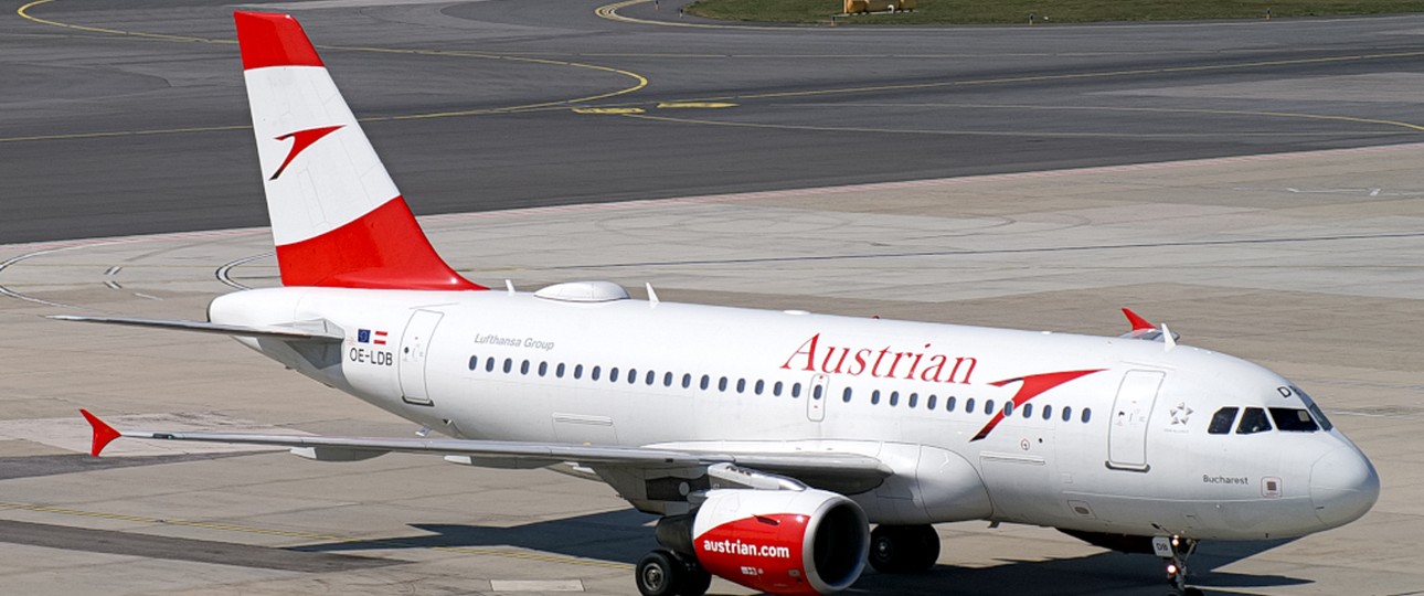 Airbus A319 von Austrian Airlines: Fliegt künftig vielleicht für Lufthansa Cityline.