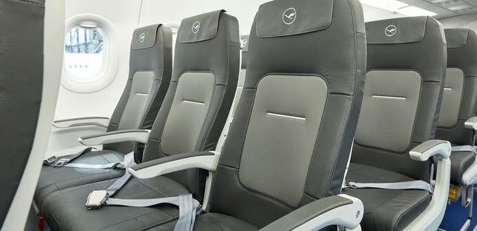 Lufthansas neuer Sitz im Airbus A321 Neo: Startklar.