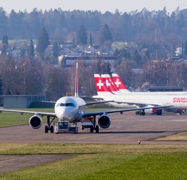 Rangiermanöver in Dübendorf.