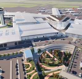 Neues Terminal 3 in Sofia: Soll 2031 eröffnen.