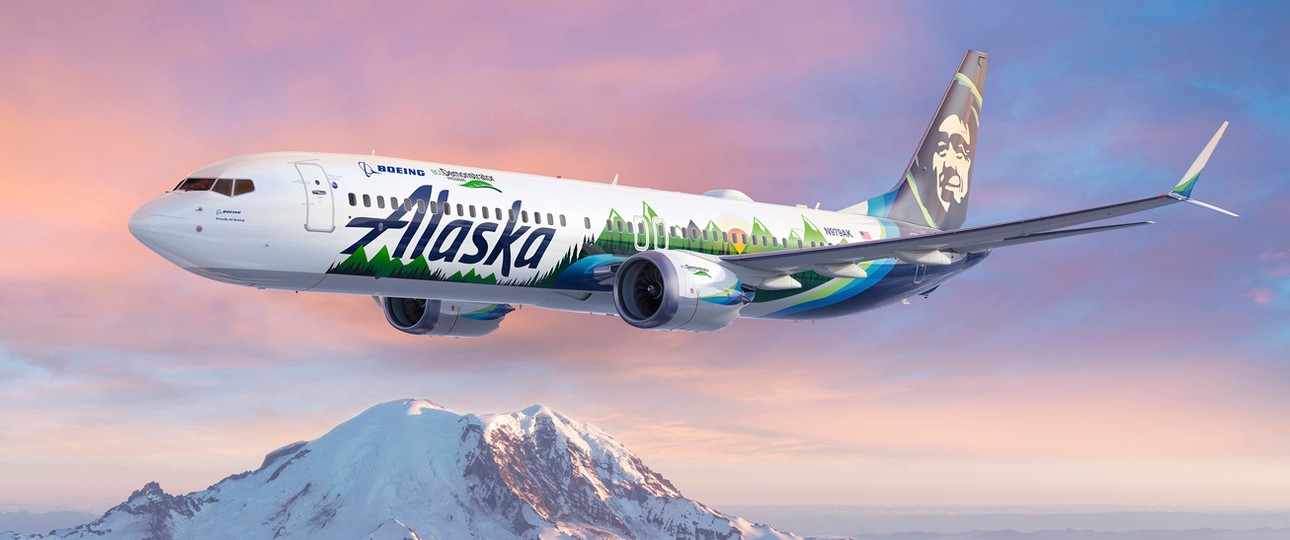 Boeing 737 Max 9 von Alaska Airlines: Forschen für die Umwelt.