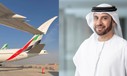 Airbus A350, Boeing 777 (li8nks) und Adnan Kazim (rechts): Emirates will größere Flieger.