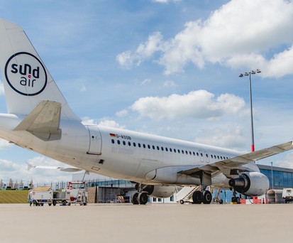 Und so sahen die Flieger von Sundair zuletzt aus.