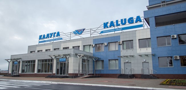 Flughafen Kaluga: Von hier soll es künftig zu verschiedenen Zielen im In- und Ausland gehen.