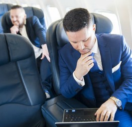 Business-Jet: So sieht die Kabine der Ryanair-Luxusflieger aus.