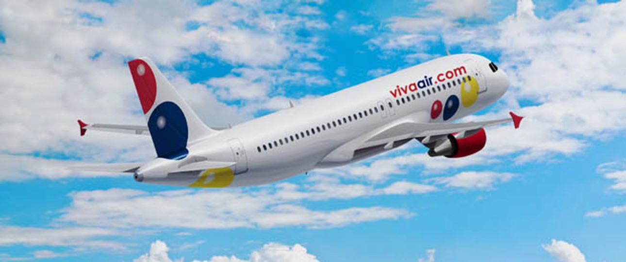 Werbebild von Viva Air: Die neue Airline will in den ersten Monaten des Jahres 2017 starten.