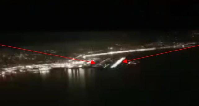 Flughafen Nizza: Die Pisten sind unterschiedlich beleuchtet. 