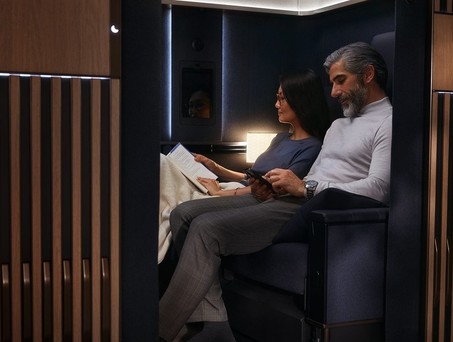 Gäste in der First Class Suite Plus: Lufthansa rudert zurück.
