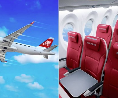Airbus A220 für Air Manas: So soll er aussehen.