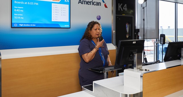 Gate von American Airlines: Bald weniger Streit?