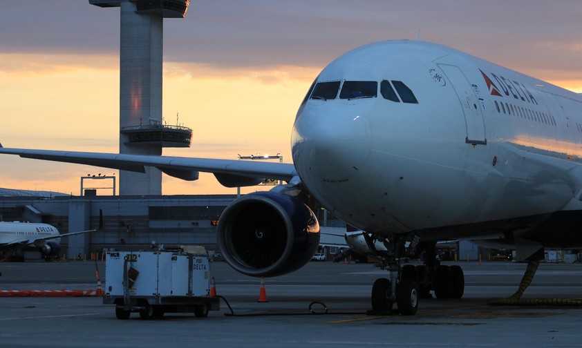 Flugzeug von Delta Air Lines: United suchte den Zusammenschluss.