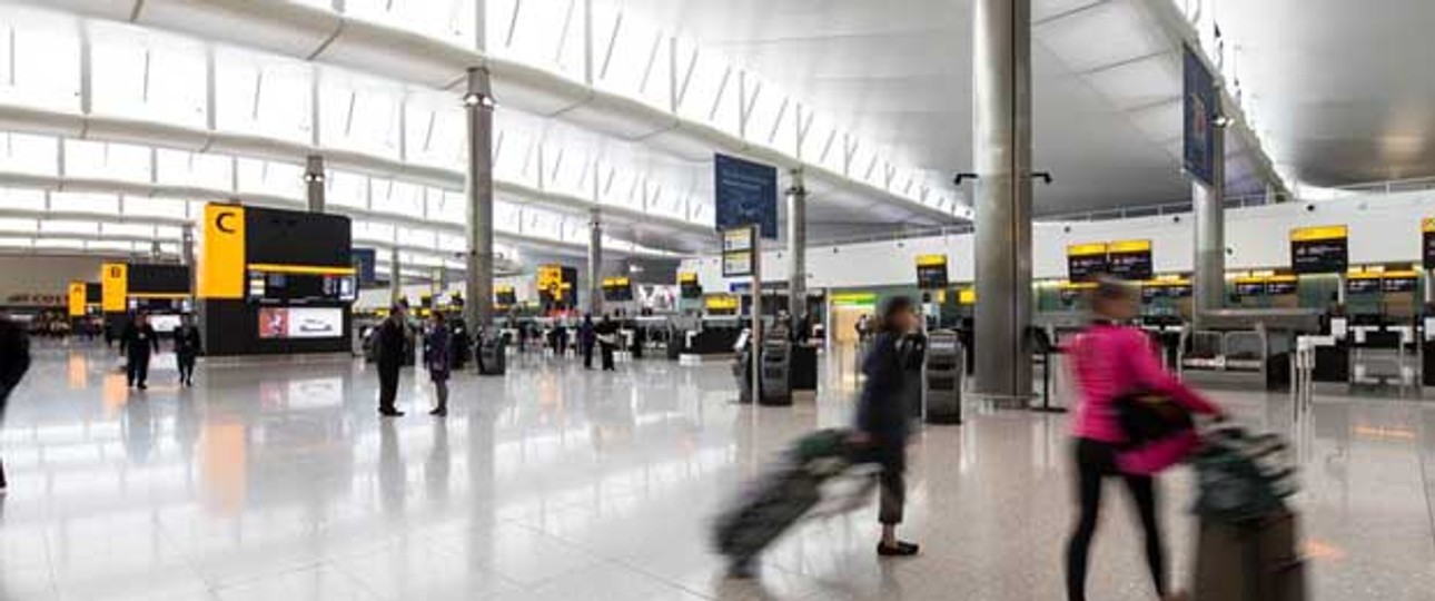 Der Check-in-Bereich des Terminal 2: Mehr Platz für Reisende.