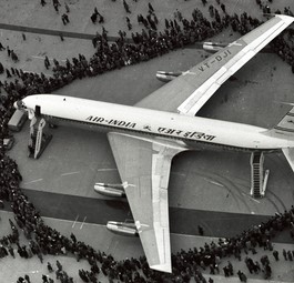 Eine Boeing 707 von Air India 1960 in Zürich: Kehrt die Fluglinie an den Schweizer Flughafen zurück?