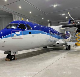 Air Saint-Pierre hat sich eine neue ATR 42-600 angeschafft.