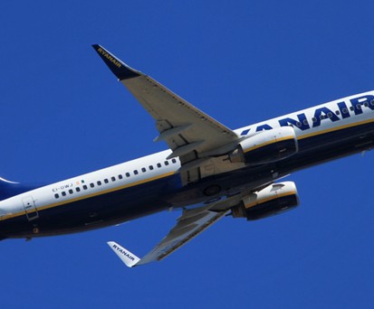 Boeing 737-800 von Ryanair (Archivbild):  Ein solcher Jet war im Einsatz.