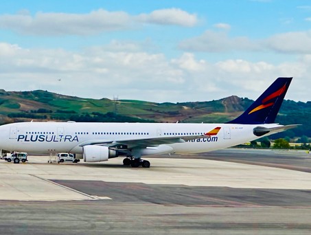 Airbus A330 von Plus Ultra: Die Airline hat Probleme.