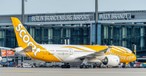 Dreamliner von Scoot am BER: der letzte Flug findet am 28. März statt.