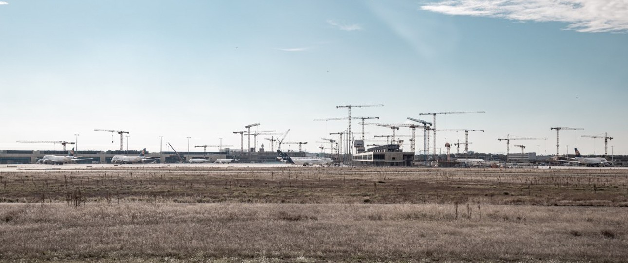 Baustelle des Terminals 3 in Frankfurt: Eröffnung wird verschoben.