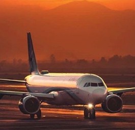 Flieger von Interjet: Unsichere Aussichten.