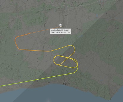 Flug BA2673: Er sorgte für das Chaos. 