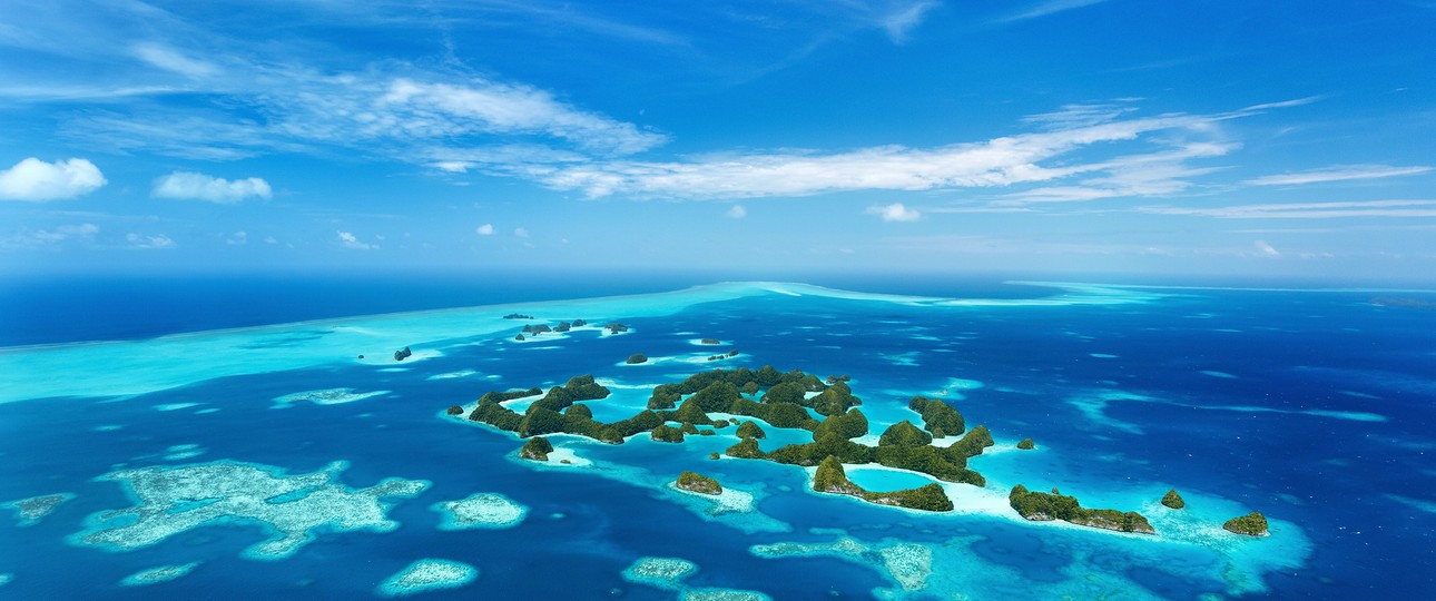 Palau in Mikronesien: One Pacific Airlines will hier fliegen. 